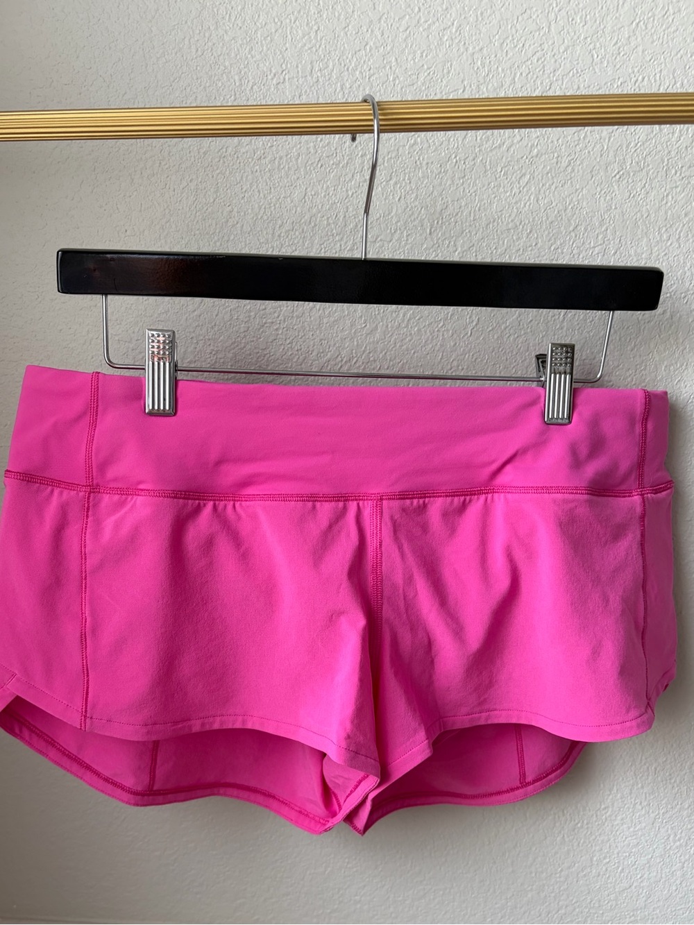 lululemon athletica Pink Performance Athletic Shorts- Speed Up - Picture 2 of 2